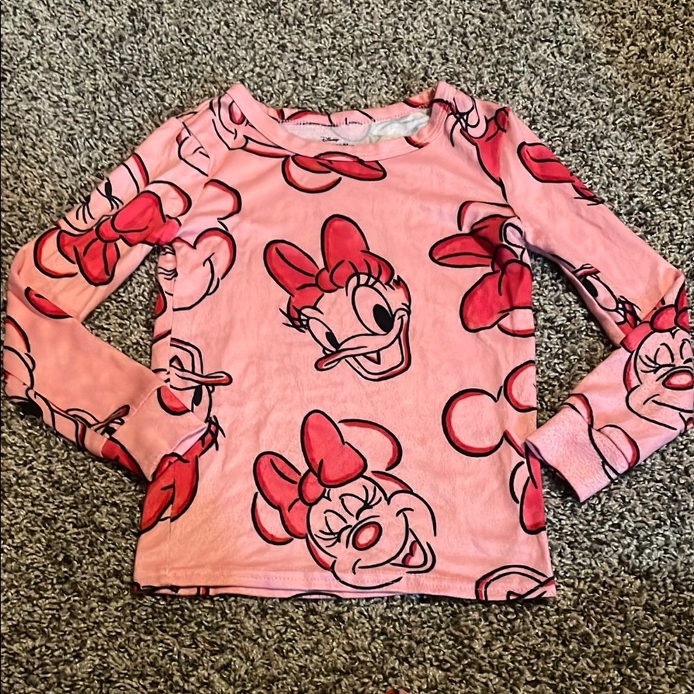 Disney Minnie Mouse Pink Pajama Set - Picture 2 of 11